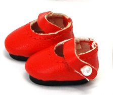 Mary Janes (20mm) - Red